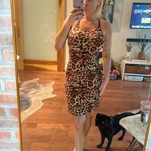 NWT LEOPARD DRESS